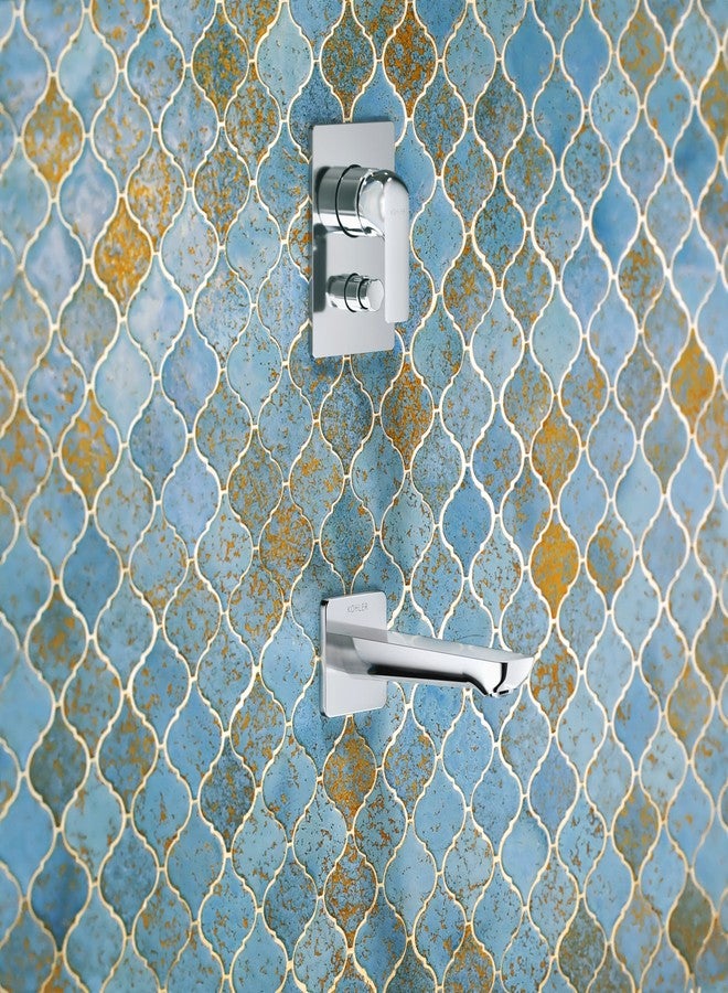 Kohler 27499IN-4FP-CP Fore Line Aqua Turbo 235 Recessed Bath and Shower Trim, Chrome Finish - Image 3